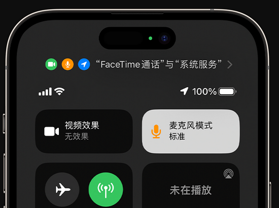 深州苹果授权维修网点分享iPhone在通话时让你的声音更清晰 