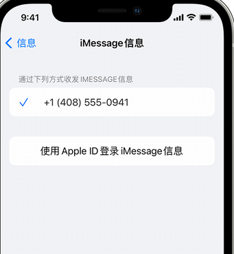 深州apple维修iPhone上无法正常发送iMessage信息 