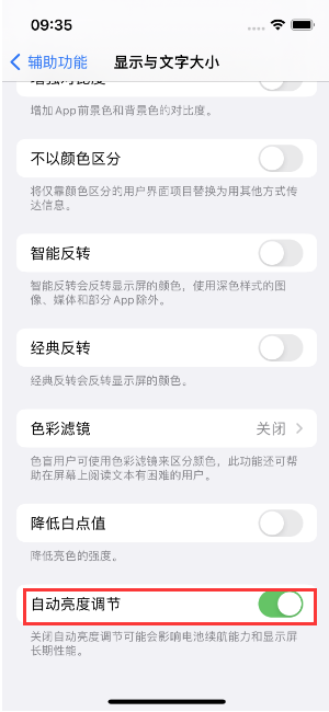 深州苹果15维修店分享iPhone 15 Pro系列屏幕亮度 